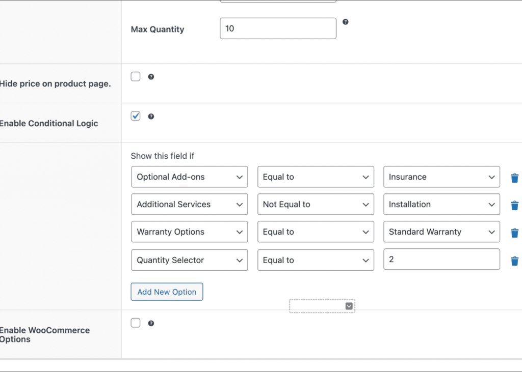 Conditional Logic Conditional Logic